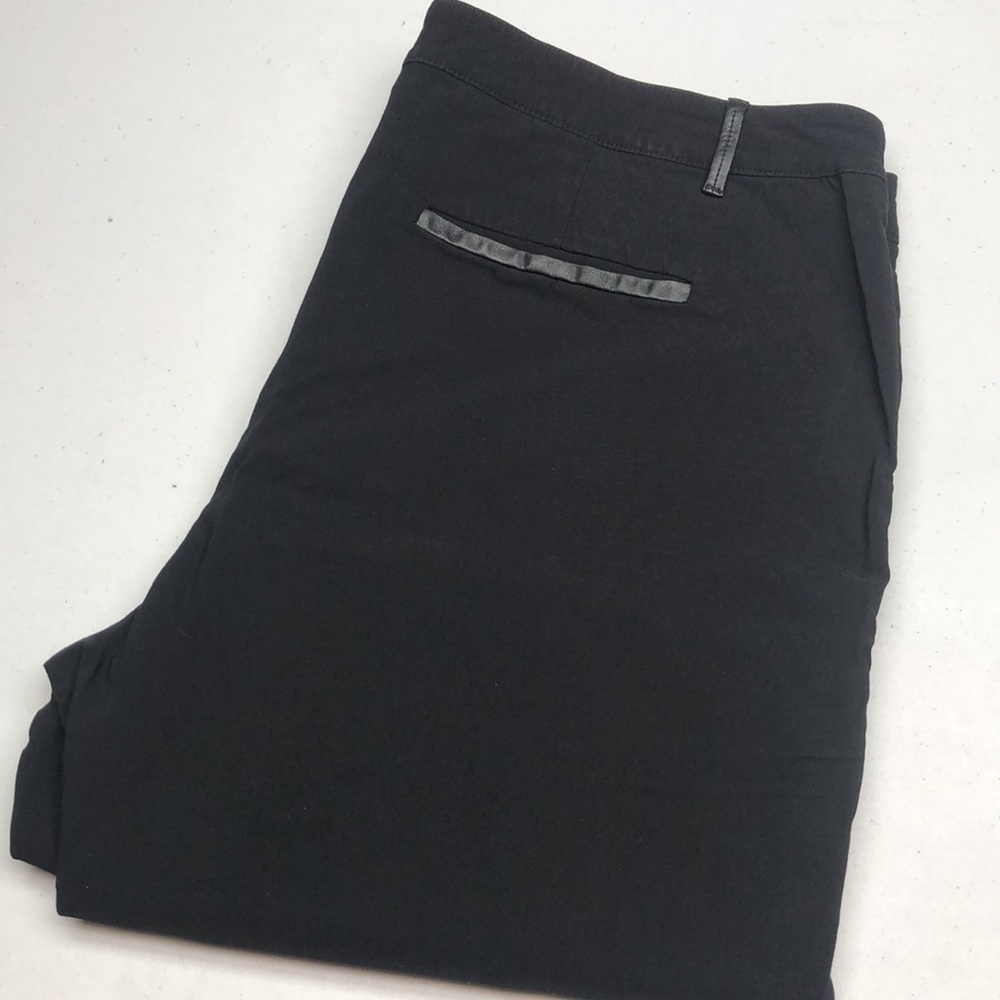 LIKE NEW REITMANS BLACK DRESS SLACKS  17/37x31 ⭐️